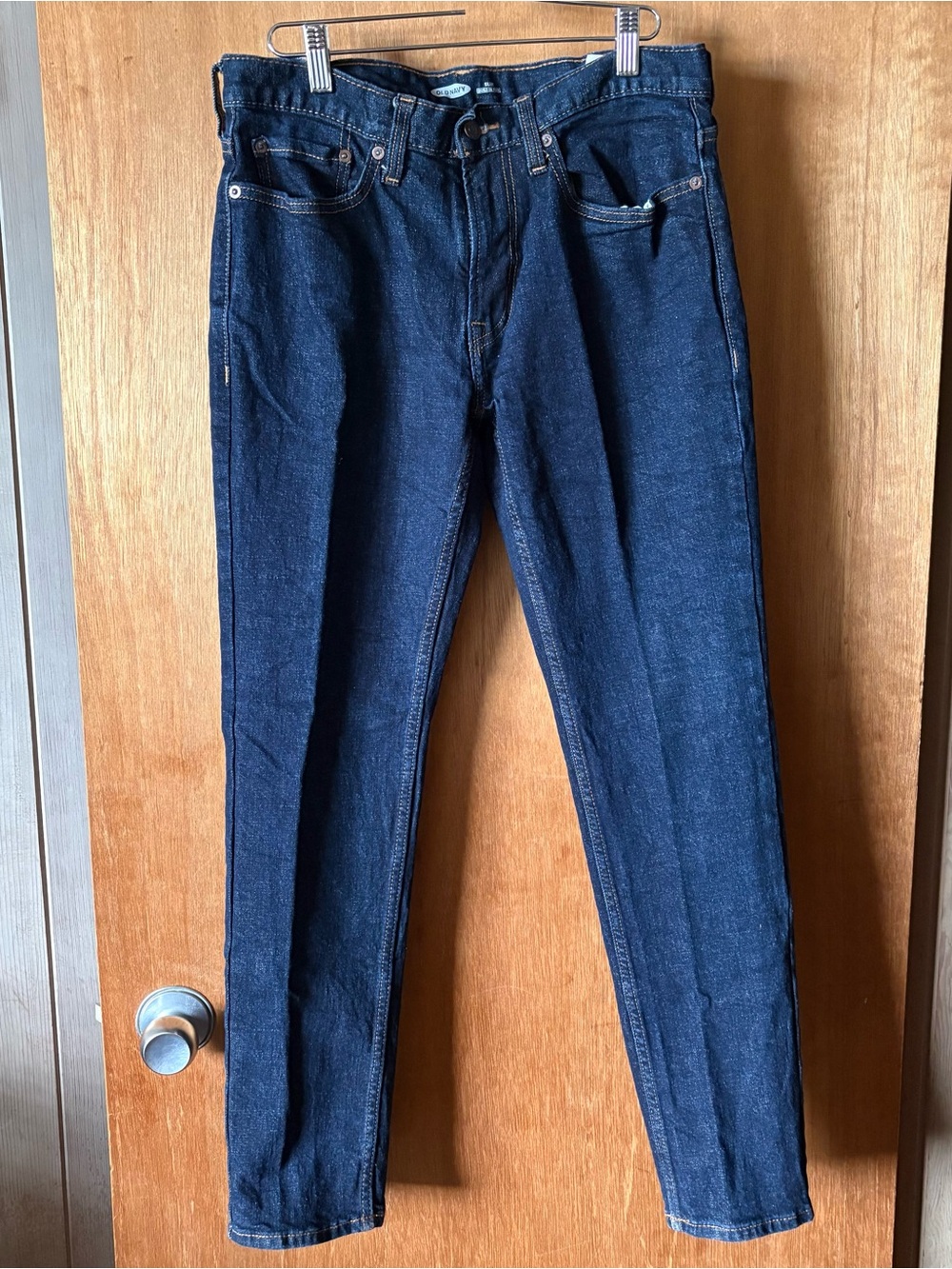 Old Navy Dark Wash Jeans, Slim Built In Flex, 30x30